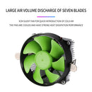 Lanshuo 9cm 3 Pin PC Case Cooling CPU Cooler Fan DC 12V Radiator for Intel/AMD