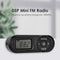 LCD Digital Display Pocket Mini Radio FM Player Receiver for Outdoor Walking