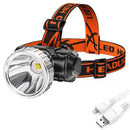 Powerful Headlamp USB Rechargeable Waterproof Headlamp for Camp