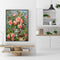 Diamond 5D Craft DIY Full Square Drill Drawing Flowers Vase Painting Kit Craf