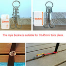 Windproof Tent Stake Pegs Awning Fixed Hook Ground Buckle for Outdoor Camping