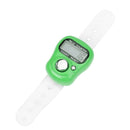 Stitch Marker Row Finger Ring Counter LCD Electronic Tally Counter (Green) Newly