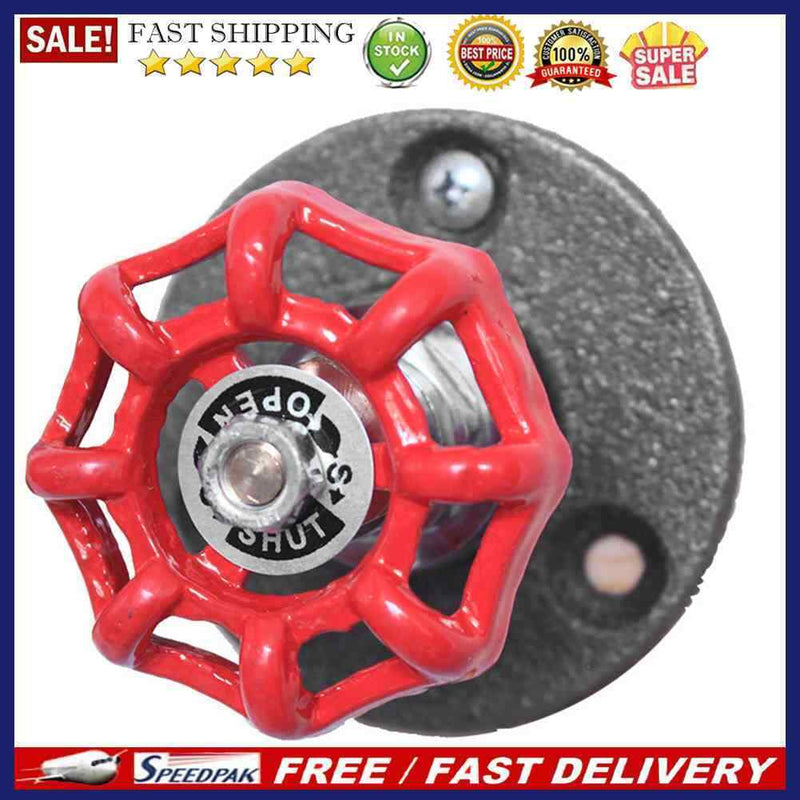 Retro Industrial Wheel Valve Hook Wall Hanging Art Home Coat Towel Hat Hang