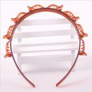 Punk Braided Hairpin Men Women Hoop Double Bangs Clip Hairband Hair Accessories