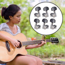6pcs 3R 3L Guitar Tuning Pegs Enclosed Locking Tuners Knob Machine Heads Parts