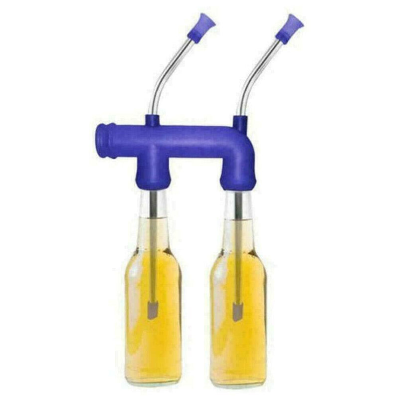 Double Beer Snorkel Beer Dispenser For Birthday Christmas 2021 Party Best B6L1
