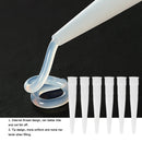6pcs Caulking Nozzle Plastic Glass Glue Nozzle Structural Glue Mouthes