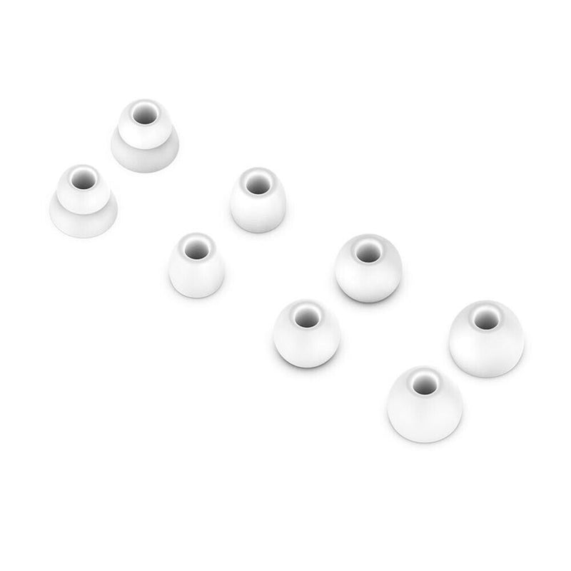 1 Set Soft Silicone Ear Tips Earphone Cover for Huawei FreeBuds 4i (White) Newly