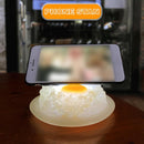 Baby LED Egg Night Light Bedside Nursing Lamp Baby Kids Nursery Phone Holder/