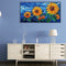DIY Acrylic Paint by Numbers Beautiful Flower Coloring Drawing Gift Home Deco