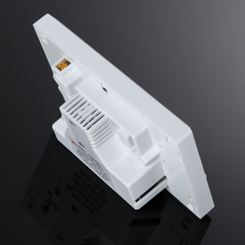 Dual USB-Australian AU Male Wall Outlet Home Power Point Input