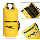 Waterproof Bucket Dry Bag Swimming Kayak Trekking Drift Sack (Yellow 10L) Newly