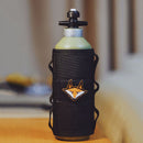 Outdoor Gas Canister Protective Cover MOLLE System Adhesive Gas Tank Wrap Bags