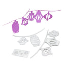 Snowvirtuos 3 Piece Conch Lantern Cutting Stamp Stencil Scrapbook Embossing