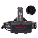 Head Lamp Zoom Long-range Headlamp Strong Light Lamp 8LED Light Headlight
