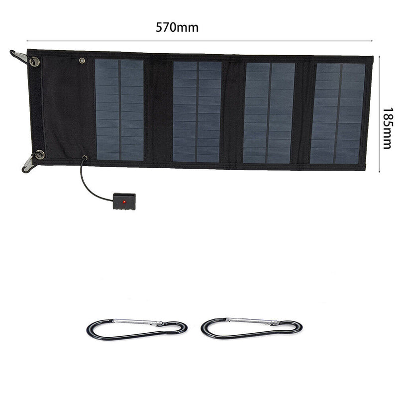 Waterproof Folding 10W Solar Cells Charger 5V USB Solar Panels for Phone Newly