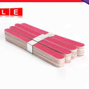 40pcs Nail Art Manicure Buffer Looping Files Wood Crescent Sandpaper Grain