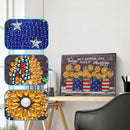 5D Diamond Painting DIY Flower Letters Partial Special Shape Drill (X065) Newly
