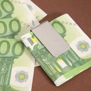 Metal Dollar Cash Holder Credit Card Extra-thin Card Purses Simple Money Cl