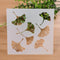 DIY Craft Scrapbooking Embossing Template Flower Pattern Layering Stencils