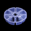 Beads Empty Storage Box Nail Art Rhinestones Case Jewelry Container 8 Grids