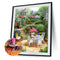Shinyamal JinHongHuaMaoYi 5D DIY Full Drill Diamond Painting Garden Cross Stitch S