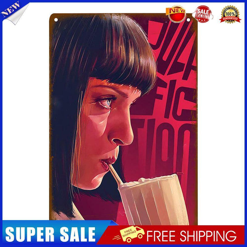 Characters Waterproof Retro Metal Plate Poster Tin Plaques Wall Signs (7)