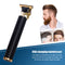 USB Recharge Men Hair Cut Carving Trimmer Aluminum Alloy Electric Hair Clipper