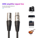 3 Pin XLR Male to XLR Female Microphone Cord for Powered Speaker Audio Interface