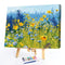 Oil Painting By Numbers Acrylic Handmade Sea of Flower Digital Picture Art Decor