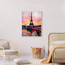 Eiffel Tower 40x50cm Oil Paint By Numbers Picture DIY M437