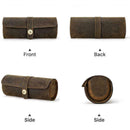 1Pc Watch Roll Display Box Leather Travel Case Wrist Storage Pouch BEST Y7V1