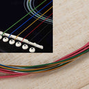 9x Guitar Strings with Picks Plectrum for Folk Acoustic Guitar Accessories
