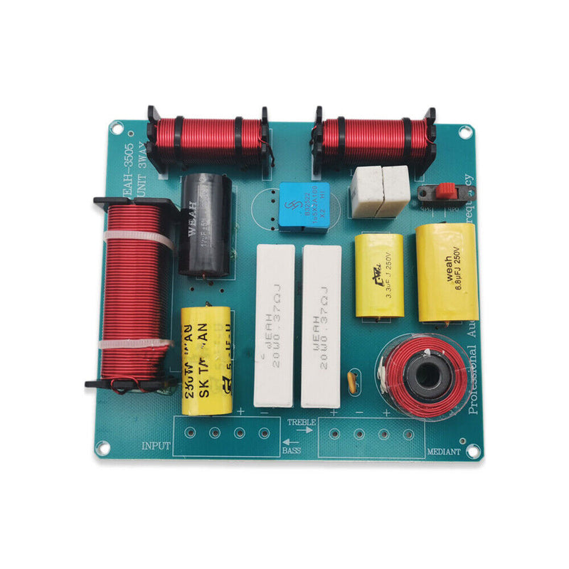 300W 3 Way Hi-Fi Speaker Frequency Divider Crossover Filters