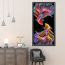 5D Diamond Painting Full Square Drill Koi Picture Rhinestone