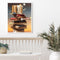 DIY Hand Painted Paint By Numbers Oil Canvas Pictures Book Ladder Kit Wall Decor