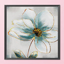 Full Cross Stitch 11CT White Flower Counted Embroidery DIY Needlework (1) Newly