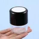 Finishing Powder Jar with Mirror Loose Powder Box Travel Powder Case Portable