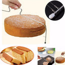 Trimmer Leveler Pizza Dough Cutter 2 Wire Cake Slicer Stainless Steel