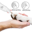 Cat Dog Nail Clippers Paws Cutter Electric Pet Nail Grinder Grooming Trimmer