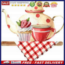 Diamond Painting 5D Full Round Drill Mosaic DIY Tea Time Kit for Wall Decorat