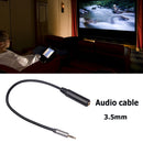 2pcs Audio Cable 3.5mm Male to 6.35mm Female Phones Stereo Audio Adapter Newly