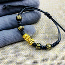 Obsidian Beads Feng Shui Black Bracelet Attract Jewelryx1 Luck Good Z9R7 n best
