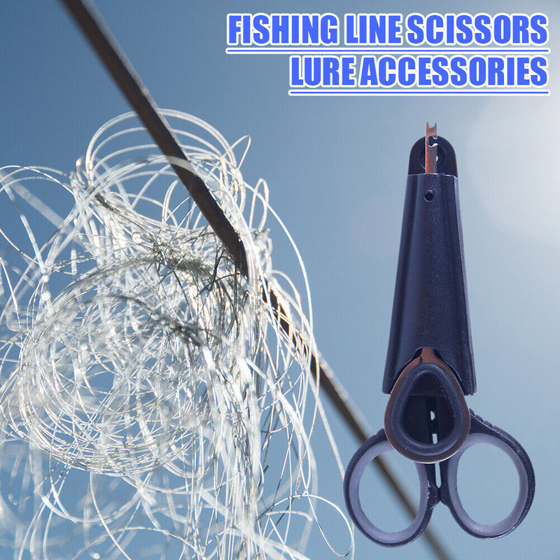 Quick Knot Fishing Pliers Hook Remover Picker Cutter Scissors Fishing Tackle