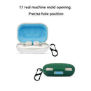Wireless Earphone Box Cover with Hook for Skullcandy Push Active (White) Newly