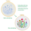 Handmade Crafts Cross Stitch Suit Embroidery Starter Kit Needle Thread Kit