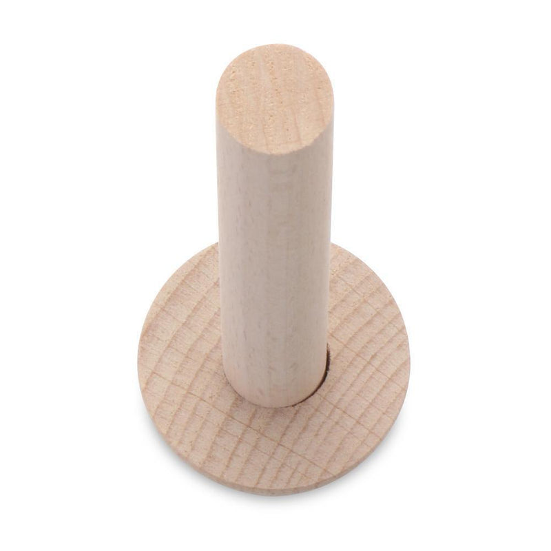 Eggtart Mold Double Side Wooden Egg Tart Tamper Cake Tools Pastry Pusher