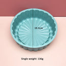 #A Round Silicone Cake Mold Sunflower Baking Fryer Pan for Pastry Desserts Cake