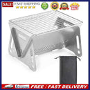 Stainless Steel Portable Folding BBQ Grill Stove Outdoor Heater Heating Burning