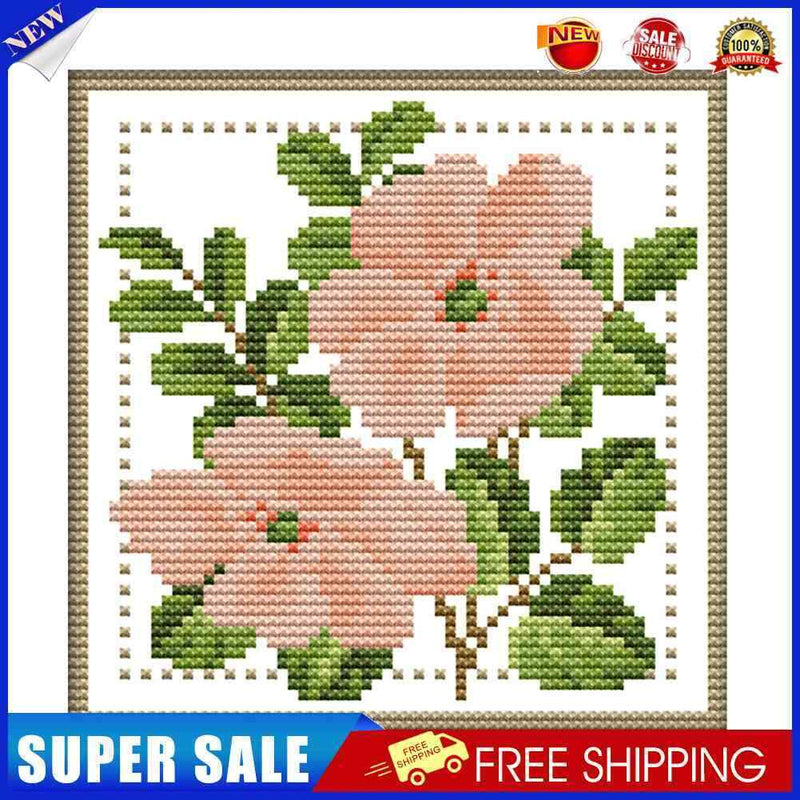 Partial Cross Stitch Kits Twelve Month 14CT Counted Cotton Thread Embroider